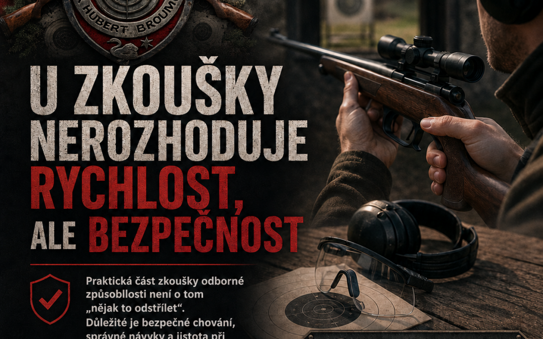 U zkoušky nerozhoduje rychlost, ale bezpečnost